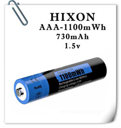 Hixon AAA 730mAh Li-ION 1.5v