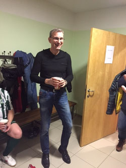 Ein zufriedener Coach: Egon Heigl