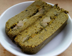 昨晩我が家でも作ってみたかぼちゃのテリーヌ(全く別物ですねw機材&修業ともに足りず)