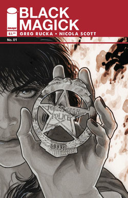Cover art by Nicola Scott; design and color by Eric Trautmann.