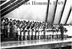 Chœur de Laval à Terre des Hommes
