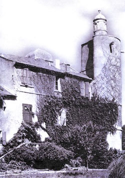 Photo ancienne du château de Sauvian - Alice Fauré - memoiredesauvian.fr