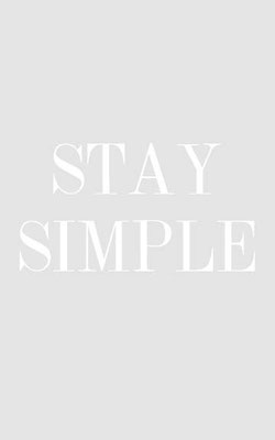 "Simplify", affiche manuscrite.