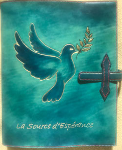 Couverture du livre d'or réalisée par Valérie ASCIONE