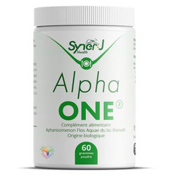 Pot algue alphaOne en poudre synerj health 60 grammes