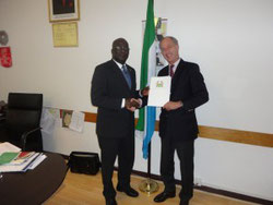 Jongopie Siaka Stevens, Dr. Dietmar Scheiter, Sierra Leone, Bayern