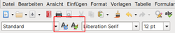 Abb. 1: Standard-Buttons für Formatvorlagen