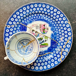 Kintsugi workshop, amsterdam, vrije academie, goud, kintsugi