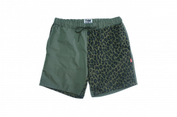 THM Leopard easy shorts Brown | FLARY