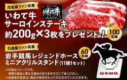 いわて牛サーロインステーキ プレゼント