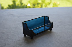 blue Wispy Card Holder