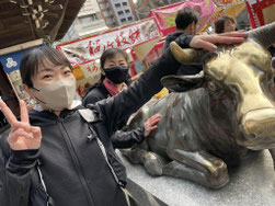 これを触ると頭がよくなるらしい。ホントかな？