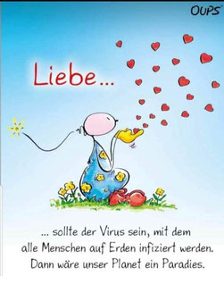 Fokussierst du dich auf den Frieden und die Liebe in deinem Herzen?