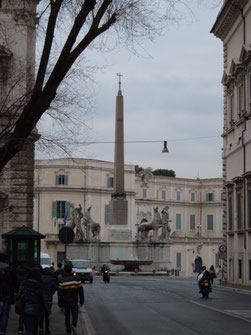 Fontana dei Dioscuri (p.za del Quirinale)