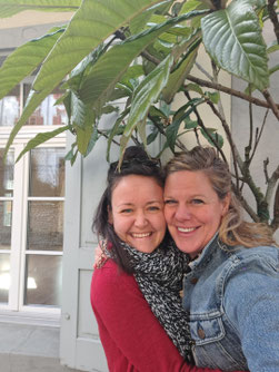 Larissa und Anita bieten fast jeden Monat zusammen Workshops an:Atmen an.