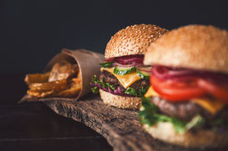 Burger cheese Wedges sauce
