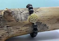 Lebensblume Armband