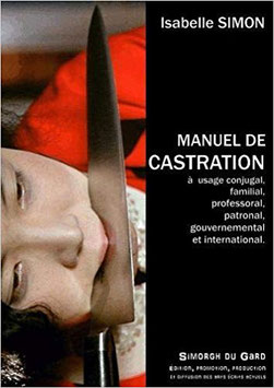 Couverture Manuel de castration Chronique littérature social femme homme guillaume cherel