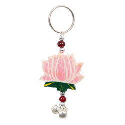 PORTE CLE LOTUS INDE