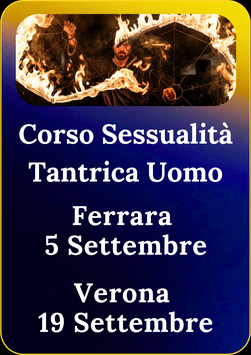Calendario Percorso Sessualità tantra maschile: rituale di riconnessione energetica profonda | Tantra Temple Academy