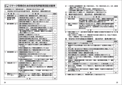 Ｇマーク取得評価項目配点基準（クリックで拡大）