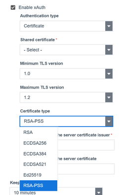 Enable xAuth