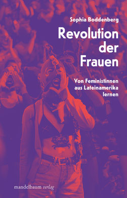 Auf dem Cover von "Revolution der Frauen" ist eine Gruppe maskierter demonstrierender Frauen.