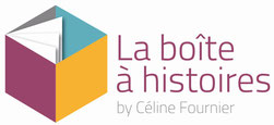 Logo de La boite à Histoires. La boite à Histoires est une agence de muséographie dirigée par Céline Fournier