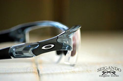 ◎フレーム：OAKLEY／FLAK JACKET  ◎レンズ：OAKLEY／OTD SV