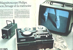 Magnétoscope à bandes Philips