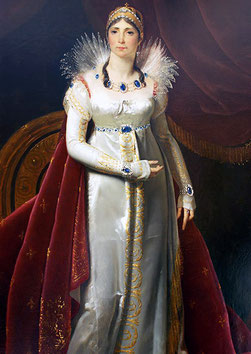 Joséphine de Beauharnais. Gemälde von Henri-François Riesener. 1806.