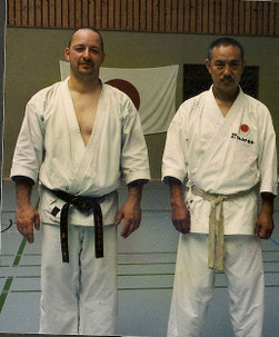 mit Tanaka Sensei 2003 in Plön