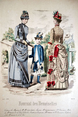 Viktorianische Mode Epochs Of Fashion Ladies Costume Through The Ages