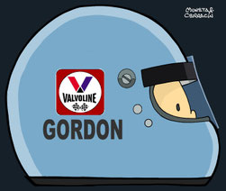 Gordon Johncock by Muneta & Cerracín