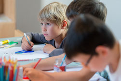 Visite-atelier pour les enfants, août 2016. ©Mathieu Le Gall