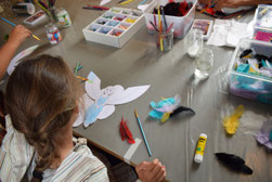 Visite-atelier "À tire d'aile" pour les enfants, 2016.