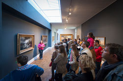 Visite-éclair pour la Nuit des musées, mai 2015.© Mathieu Le Gall