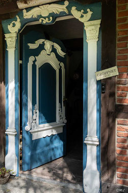 Eingangstür Marschenhaus