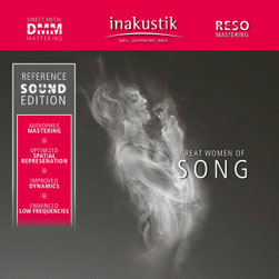 Bsp.: V.A. - Great Women Of Song (GER, 2014 in-akustik - INAK 75061 LP); Foto: discogs.com