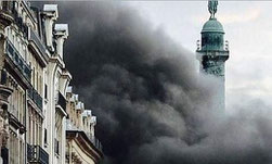 Brand im Ritz Paris
