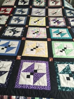 Alice Minchow's beautiful quilt.