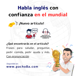 Vocabulario en inglés para viajar al mundial 2026