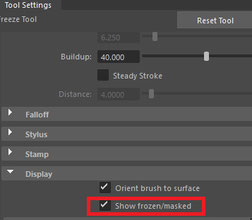 Tool Settings dont fix the problem