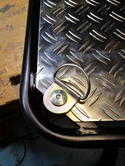 Es wäre auch die Nutzung von Transportösen möglich