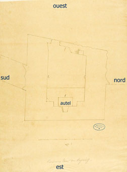 Plan de la tour de Veyrines