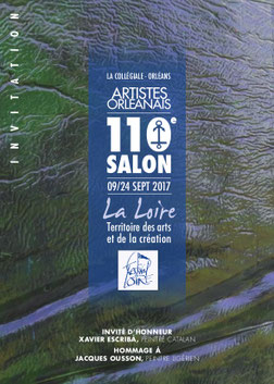 Claude Rossignol - Affiche Salon des Artistes Orléanais 2017