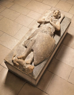 Gisant de Jehan II d'Alluye, après restauration. © The Metropolitan Museum of Art