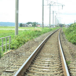 三厩に続く津軽鉄道