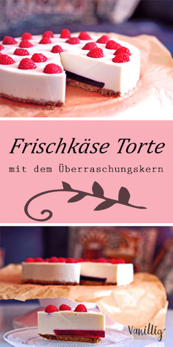 sommer torte, frischkäsetorte, frischkäse torte, Himbeeretorte, torte mit frischkäse,