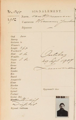 Signalementregister 1880-1917